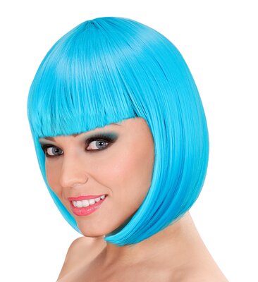 Dámská světle modrá paruka "lou lou"