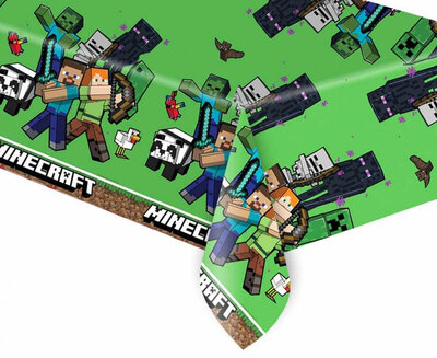Plastový ubrus Minecraft, 120 x 180 cm