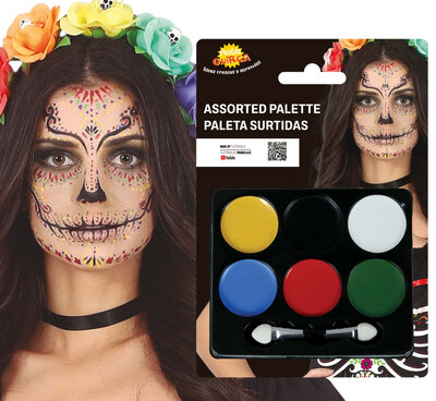 Sada barev na obličej