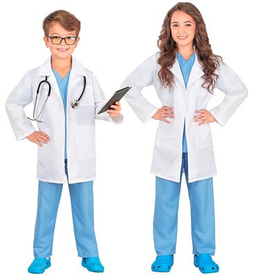 Dětský kostým doktor s pláštěm