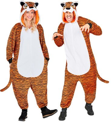Unisex plyšový kostým tygr