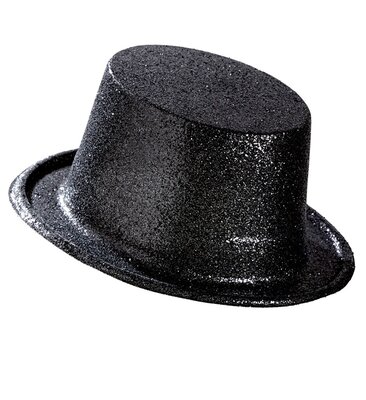 Černý cylindr pro dospělé
