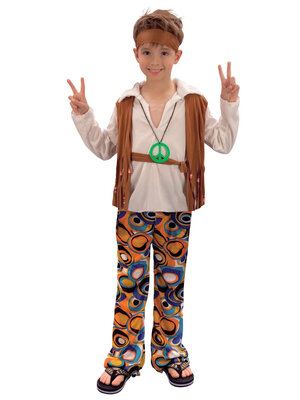 Dětský hippie kostým, 60. léta