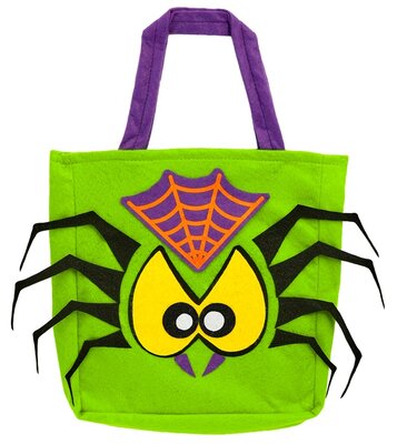 Taška trick or treat s pavoukem