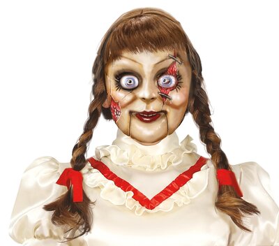 Latexová maska vražedné panenky/Annabelle